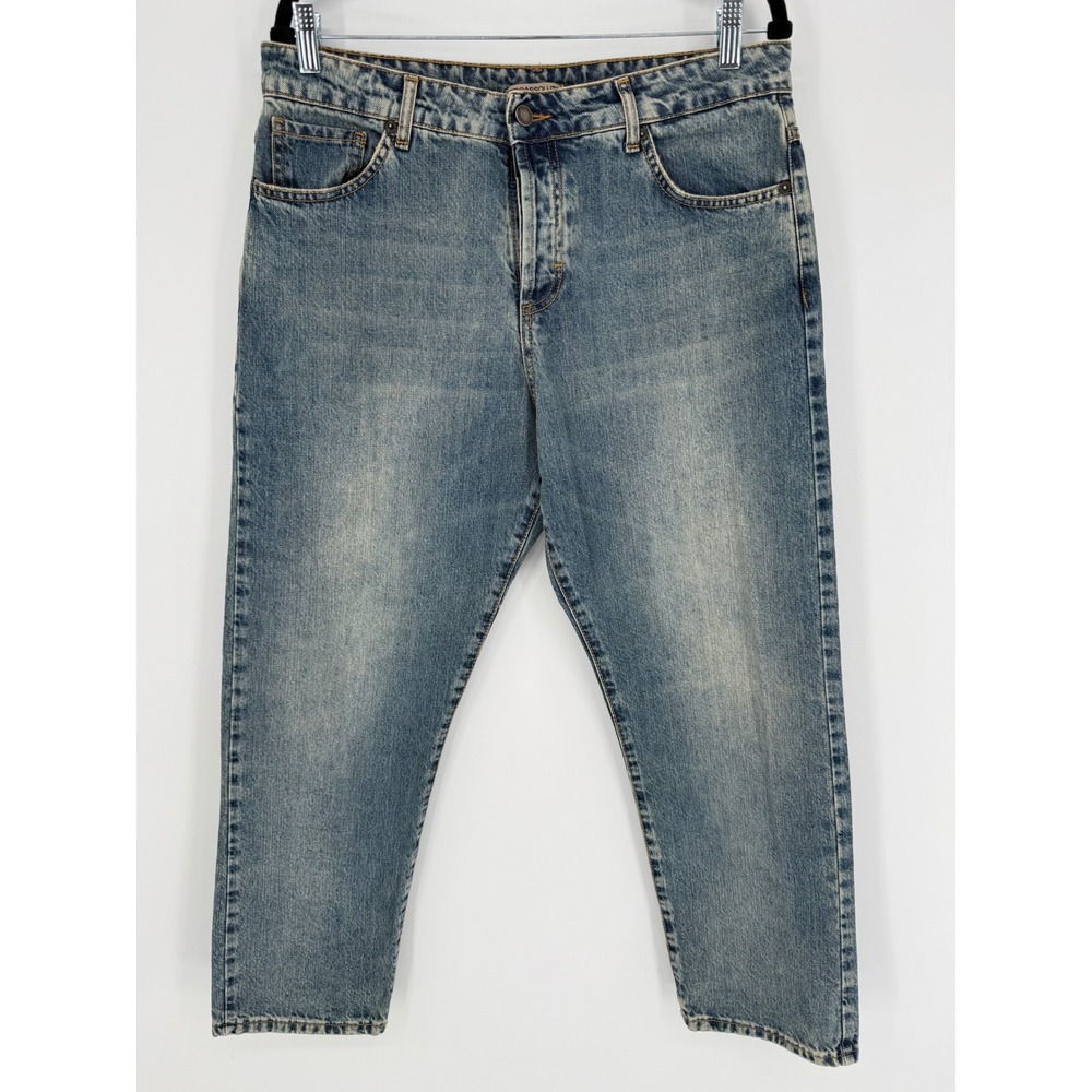 ZEROASSOLUTO‎ MORGANA BOYFRIEND JEANS LARGE LOOSE FIT ANKLE MADE IN ITALY